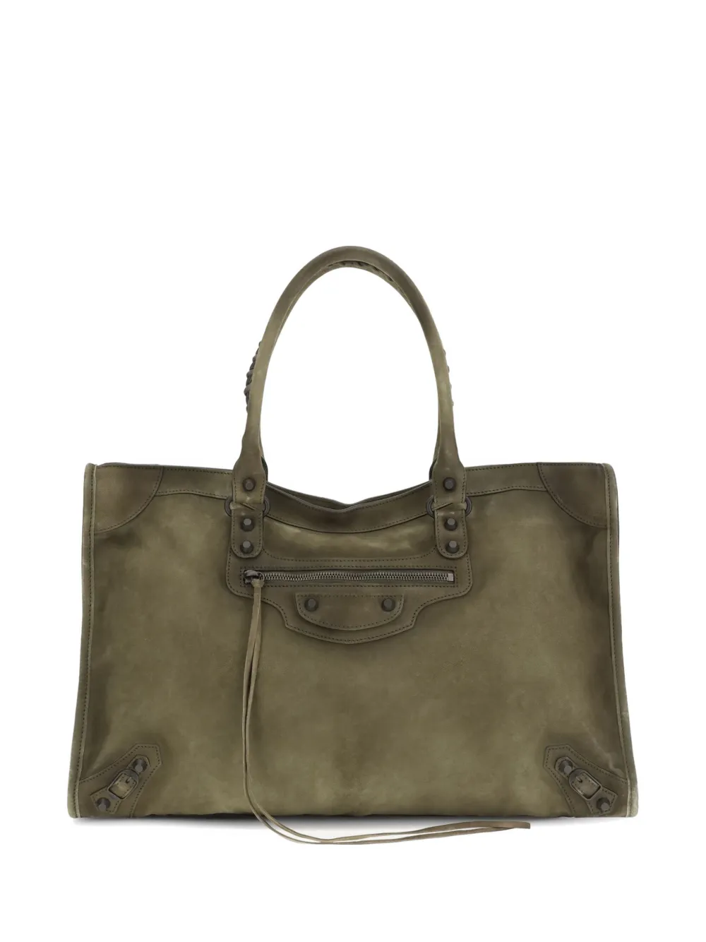 Balenciaga large City shoulder bag - Verde