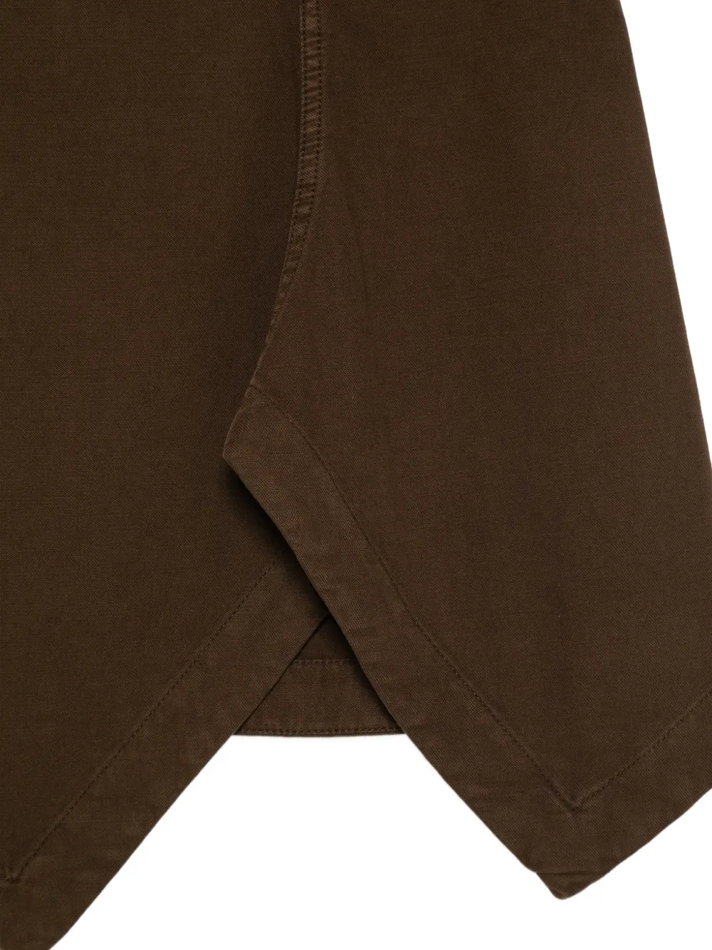 LEMAIRE Asymmetrische rok Bruin