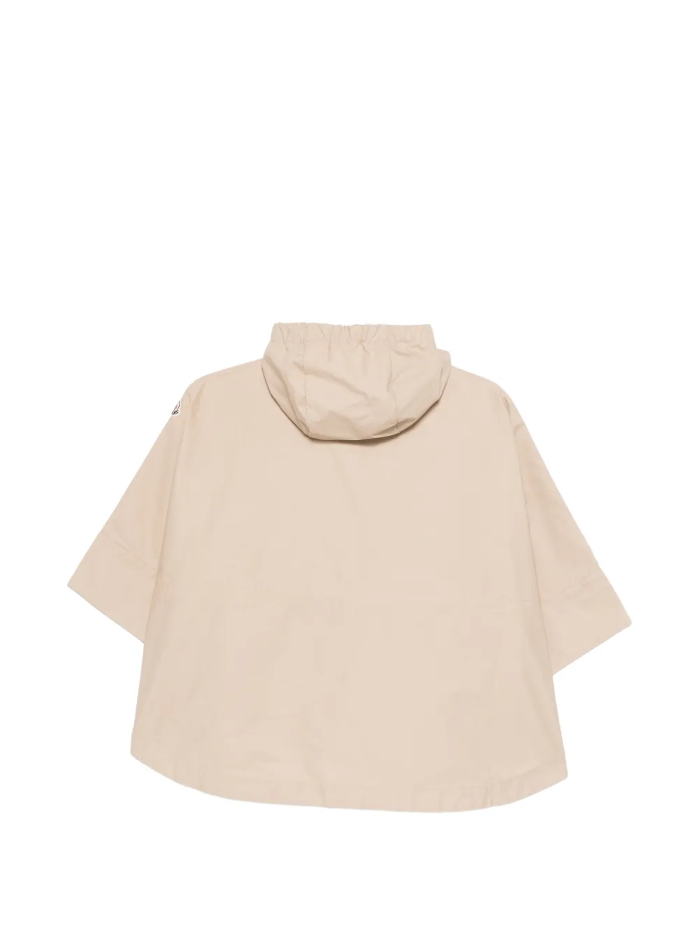 Moncler Enfant Jack met capuchon en zak Beige