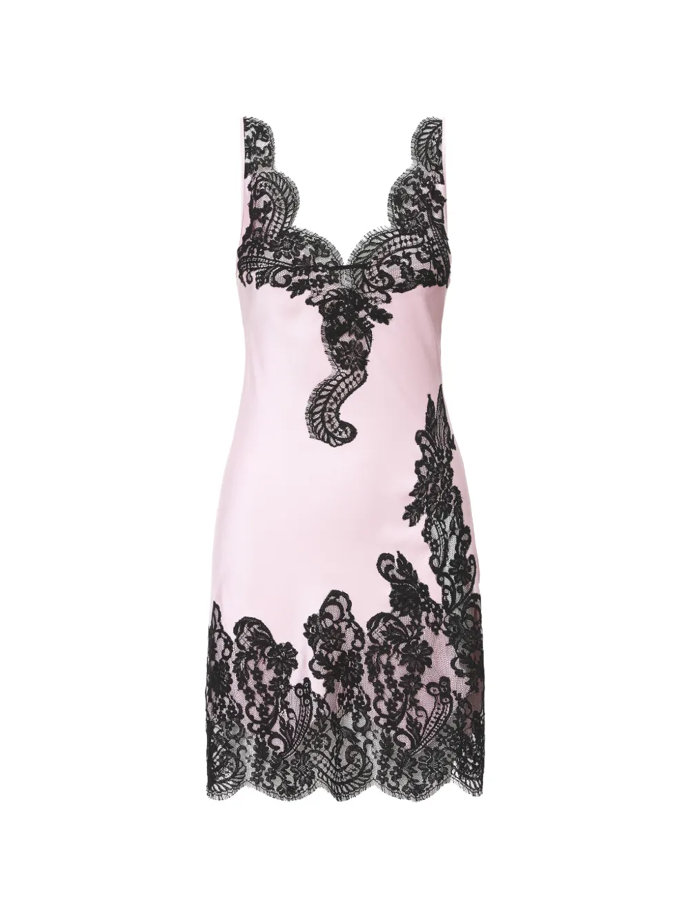 IL VOLO Cara lace detail mini dress - Rosa