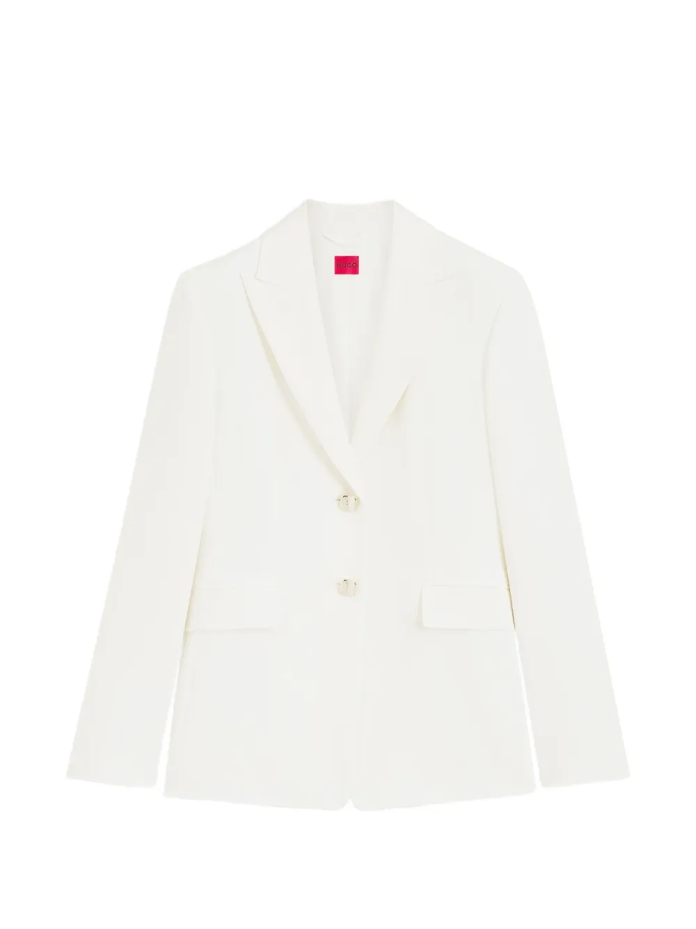 HUGO Asmalla buttoned blazer - Bianco