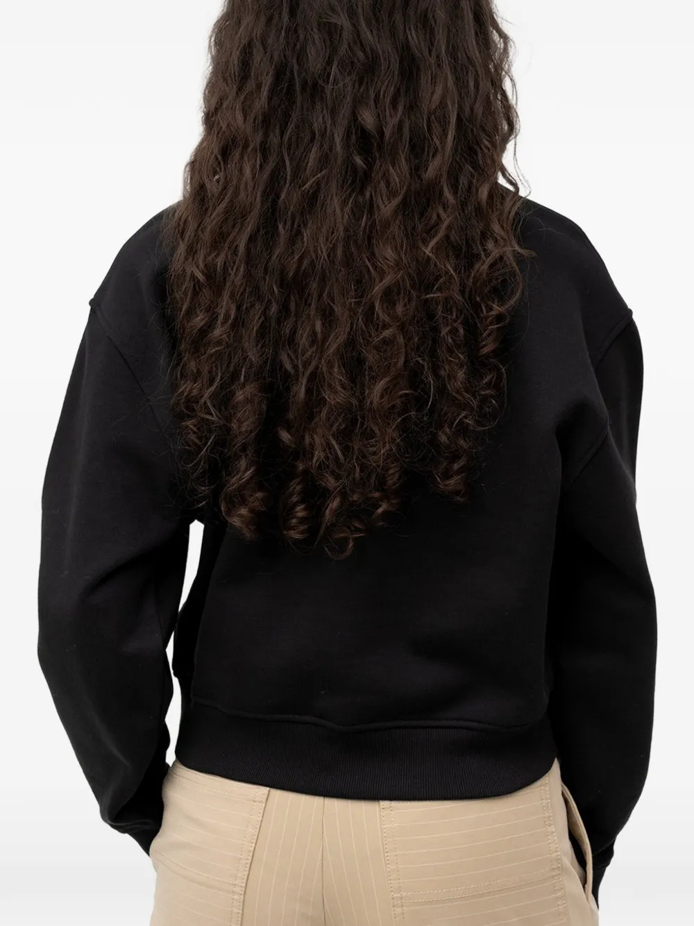  Hugo Heart Motif Sweatshirt - Black 