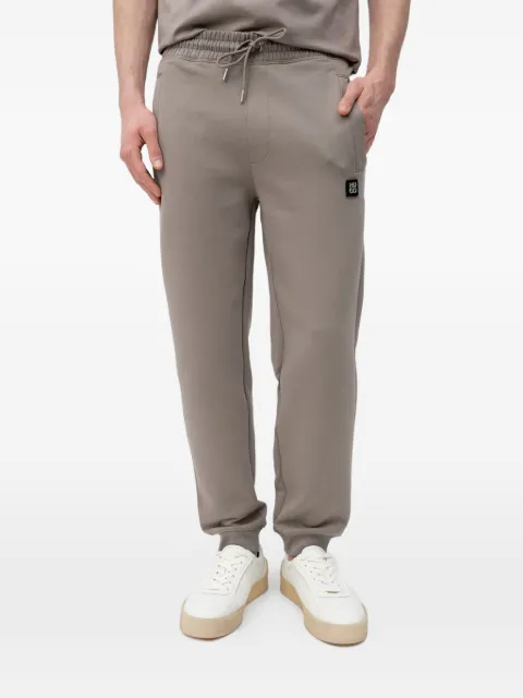 HUGO Dimacs drawstring-fastening logo-patch trousers