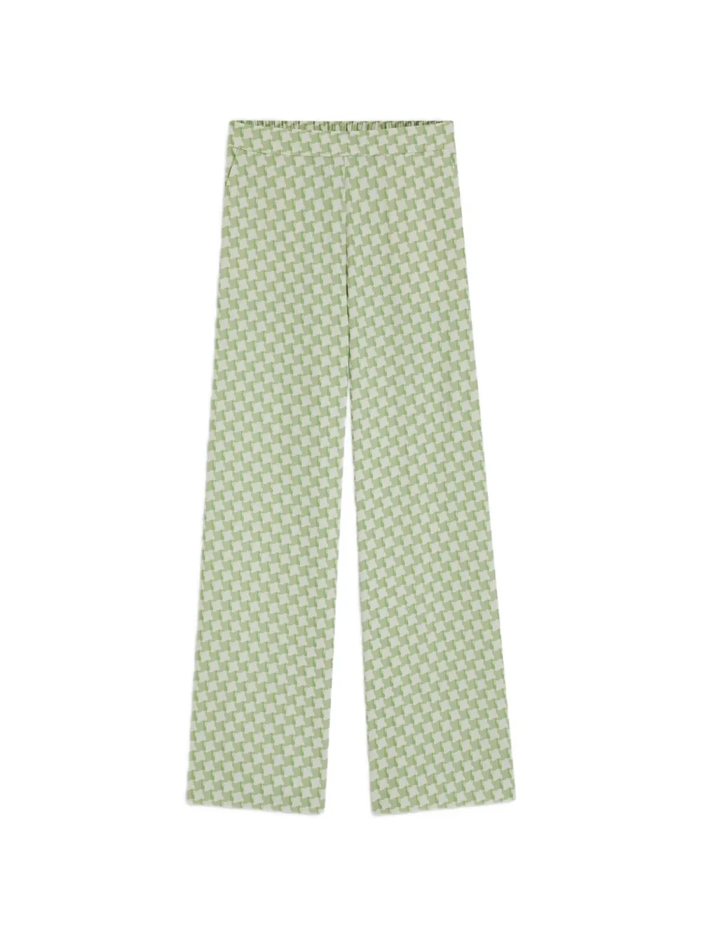 HUGO Haseli checkered trousers - Verde