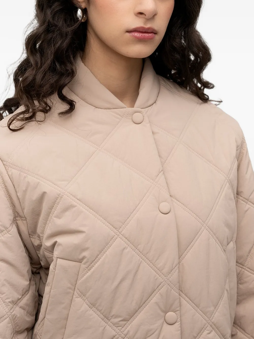  Hugo Fasteppa Quilted Jacket - Neutrals 