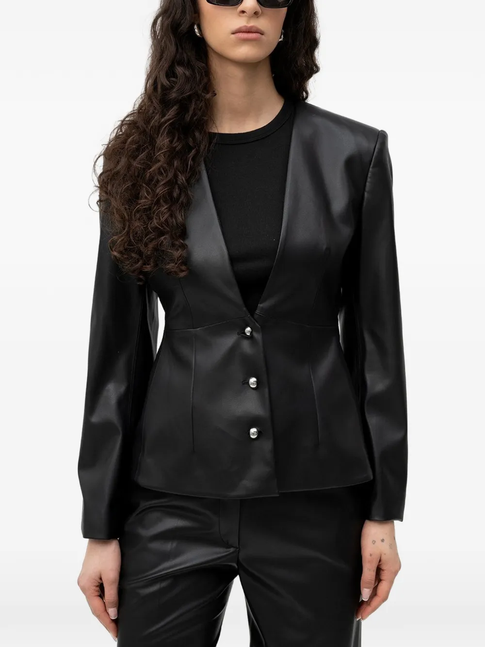 HUGO buttoned jacket - Nero