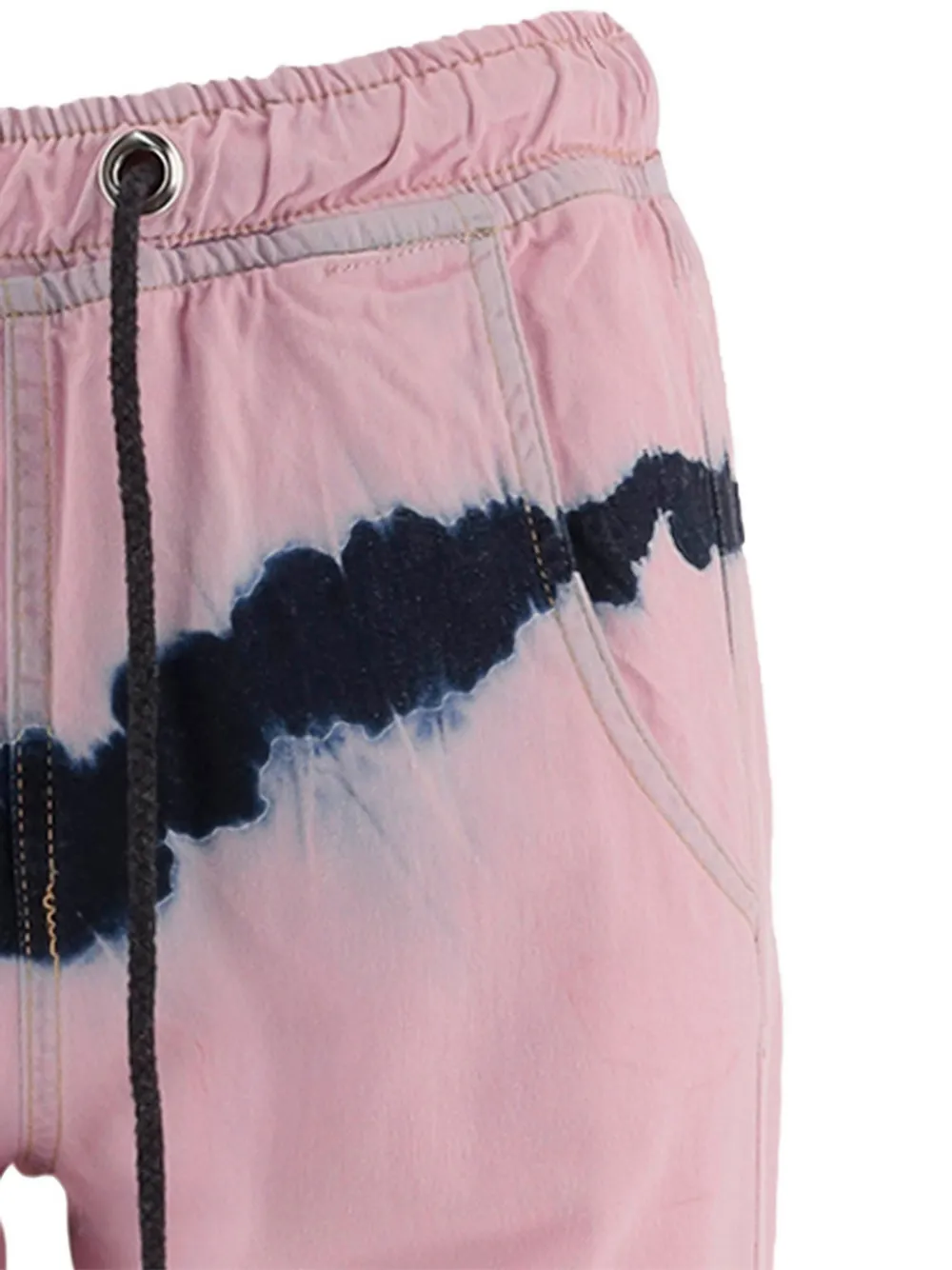  Don't @ Me Tie-dye Jeans - Pink 