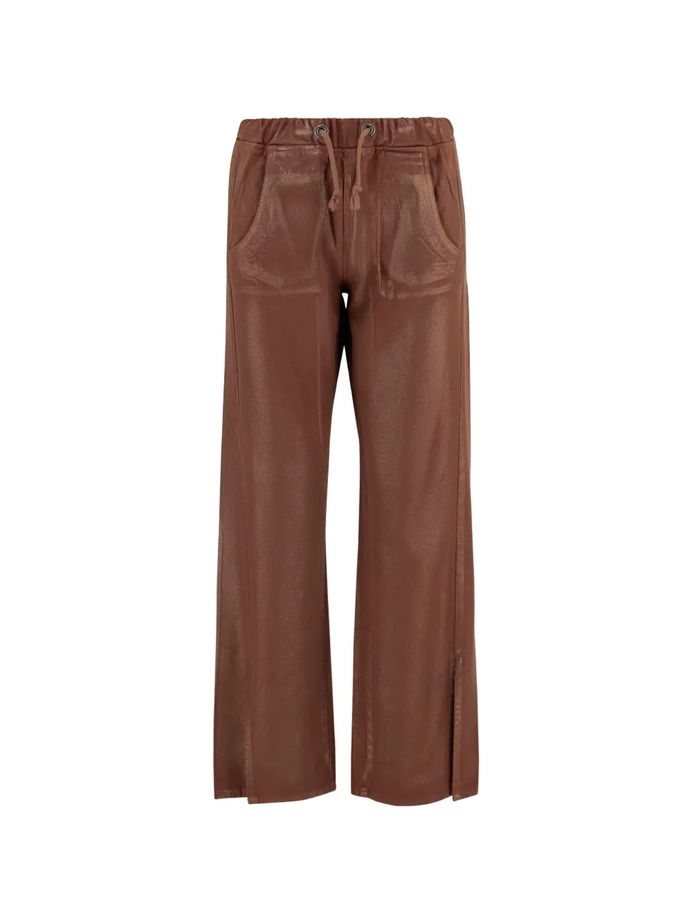 DON'T @ ME straight jeans - Marrone