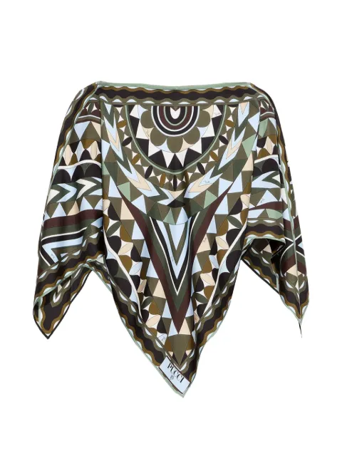 PUCCI geometric-print blouse
