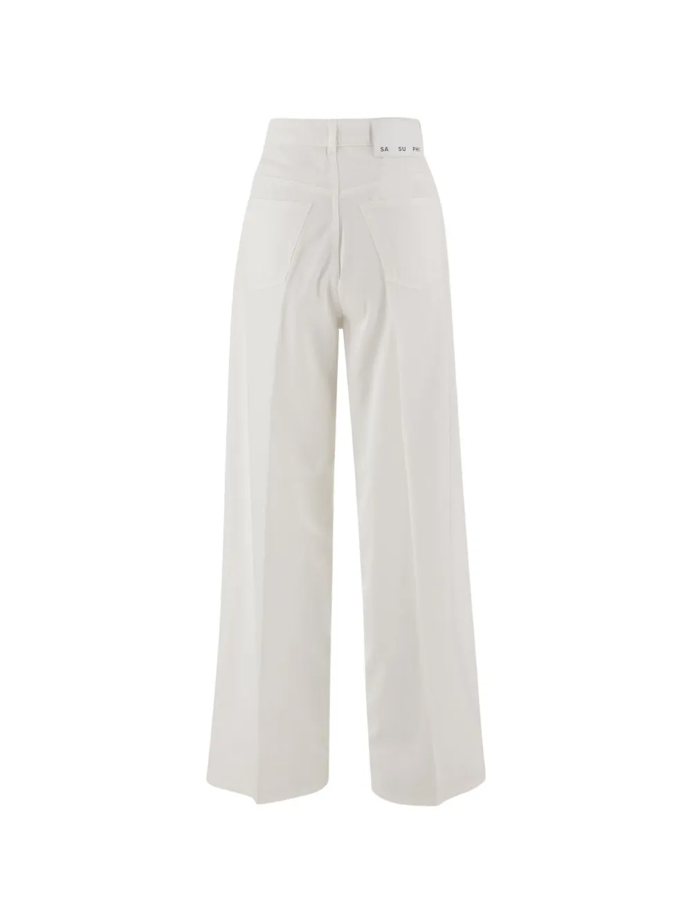  Sa Su Phi Wide-leg Palazzo Trousers - Neutrals 