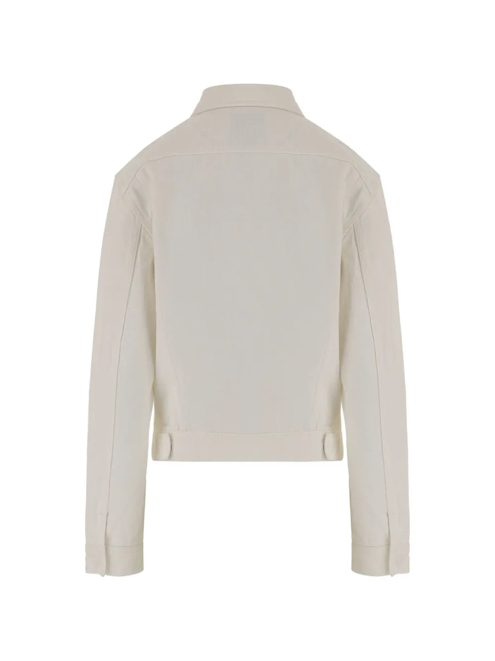 SA SU PHI Denim jack met zak Beige