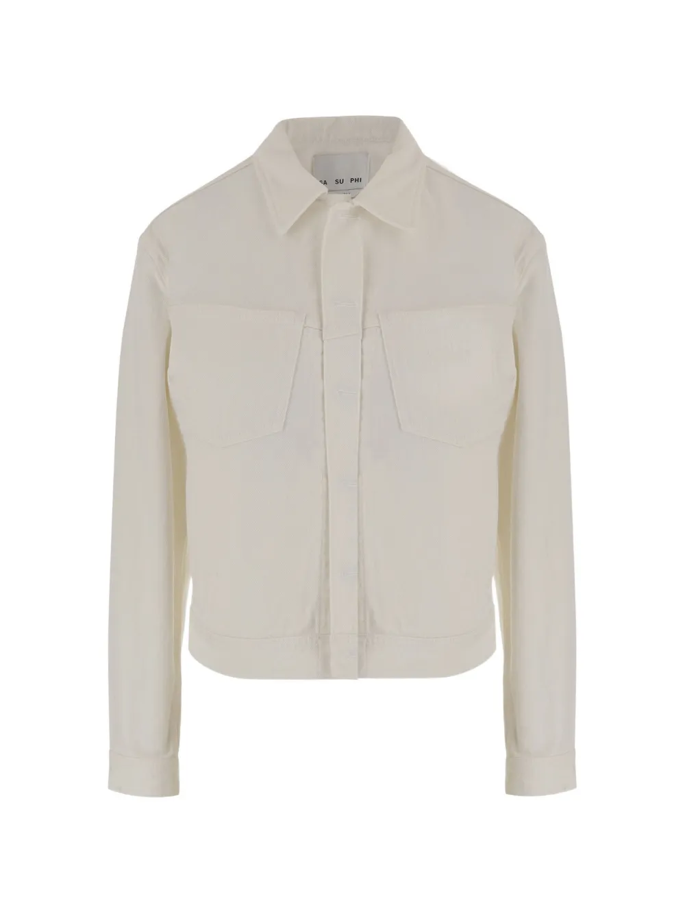 SA SU PHI pocket denim jacket - Toni neutri