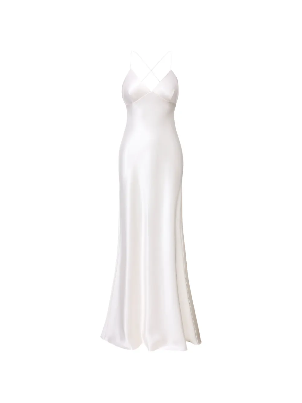 IL VOLO Isla criss-cross dress - Bianco