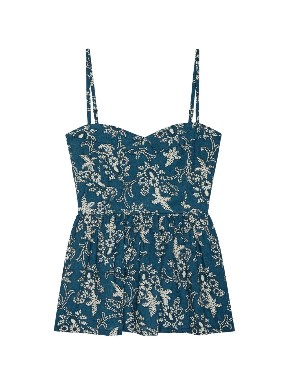 The Great. The Verse peplum top - Blu