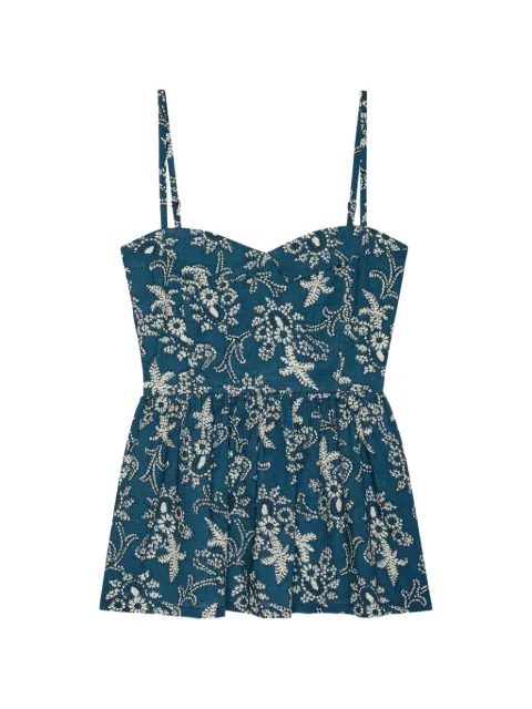 The Great. The Verse peplum top