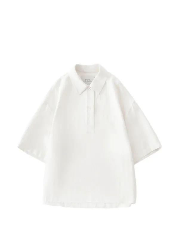 Studio Nicholson Toulon Shirt in Neutrals