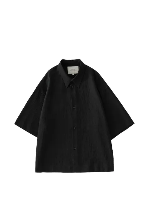 Studio Nicholson Sanko matelassé short-sleeve shirt