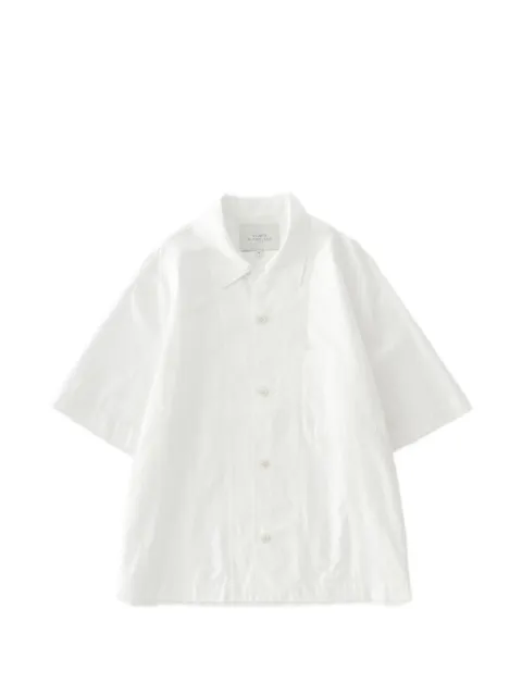 Studio Nicholson Agios short-sleeve patch pocket shirt