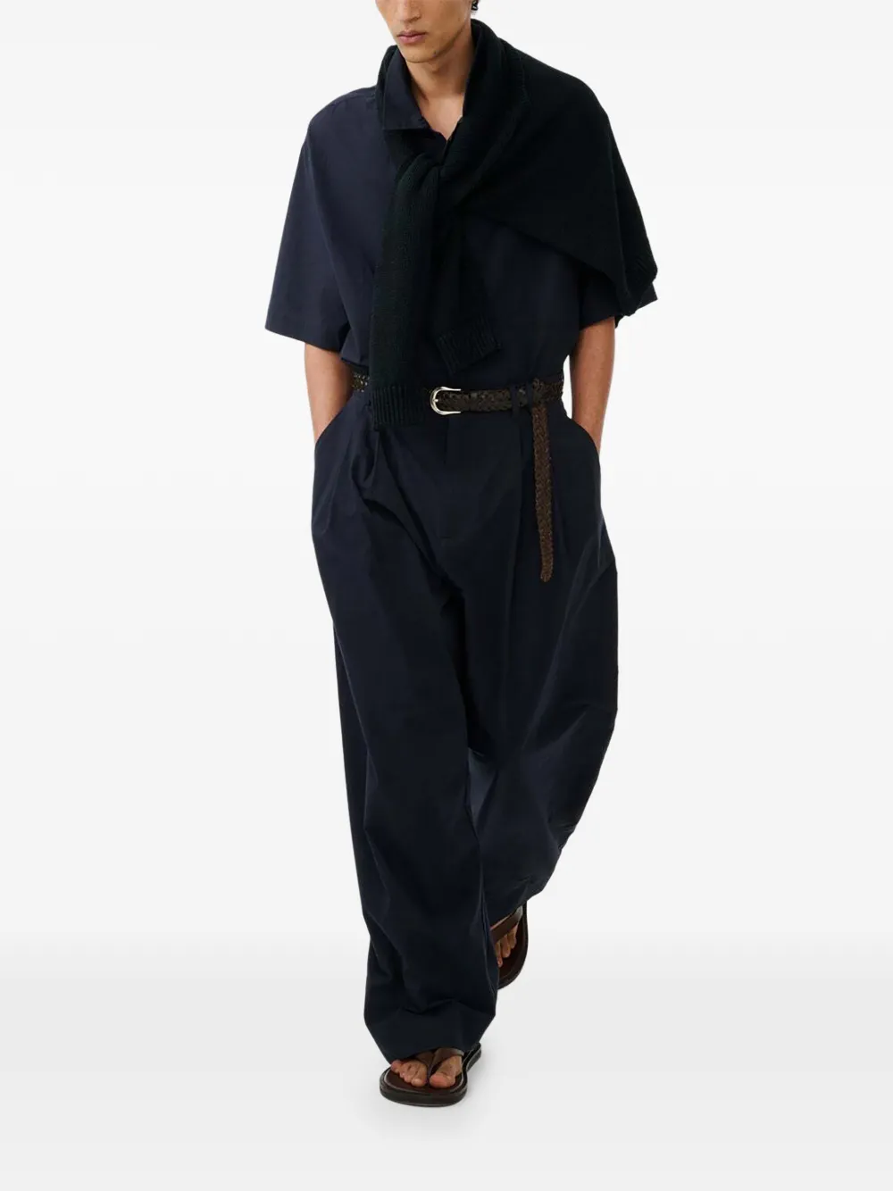  Studio Nicholson Agios Shirt - Blue 