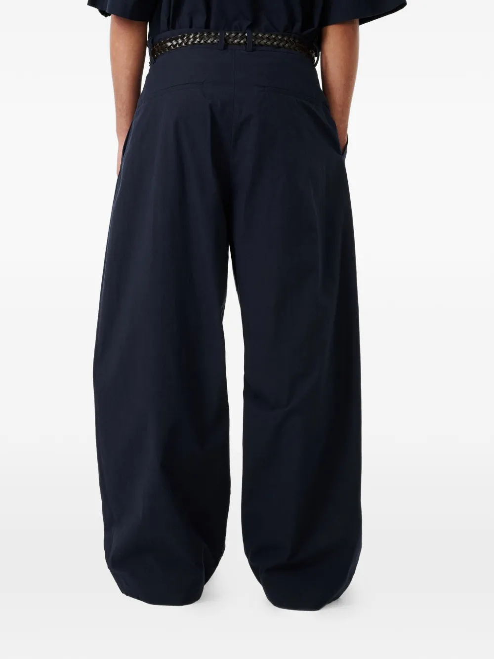 Studio Nicholson Line plooibroek Blauw