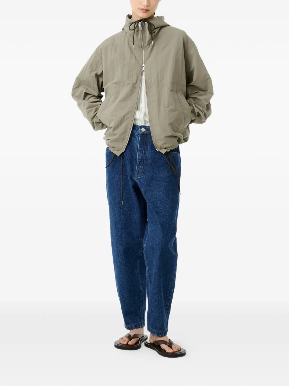 Studio Nicholson Jura broek met vijf zakken Blauw