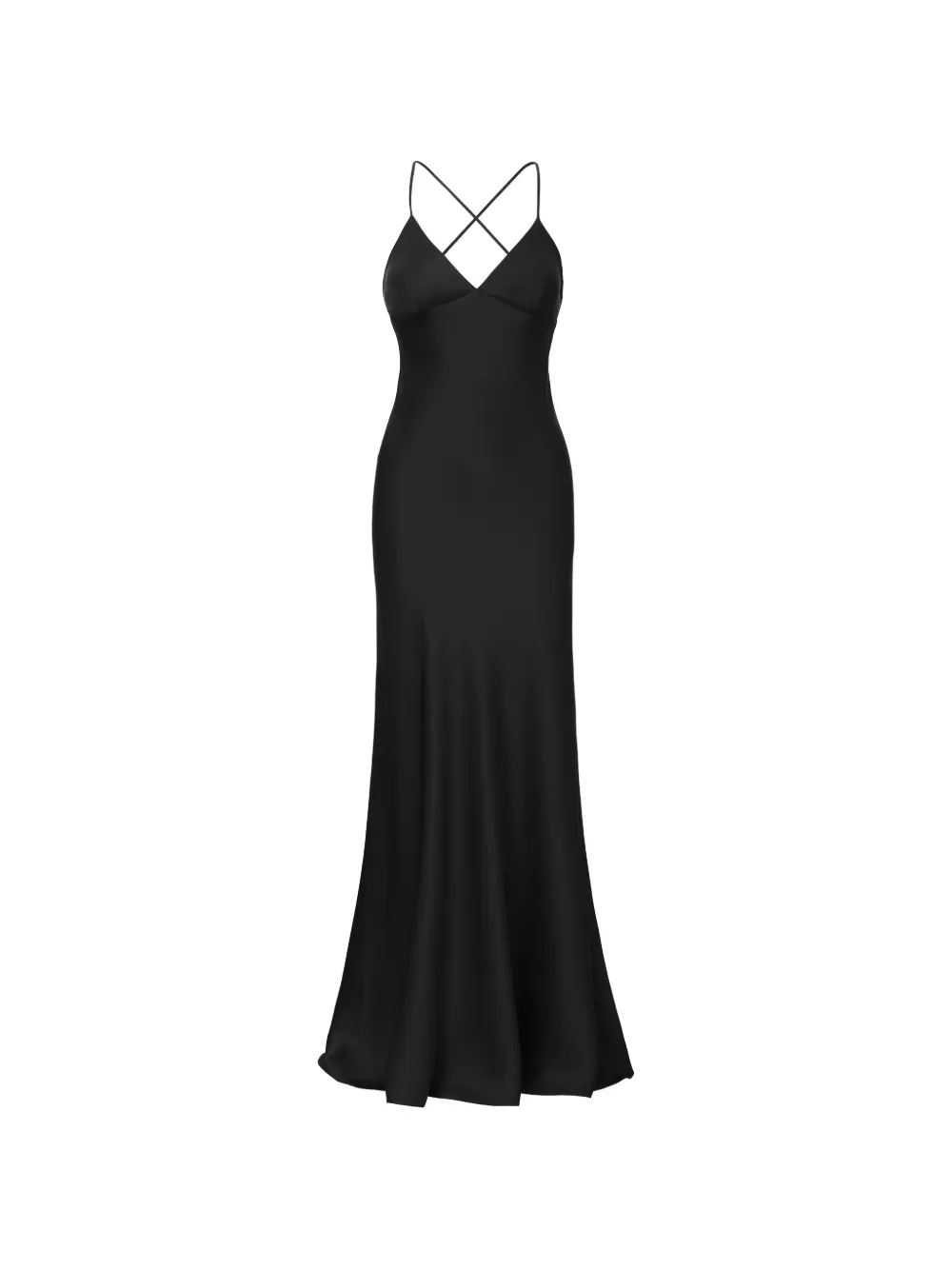 IL VOLO Isla cross-strap dress - Nero