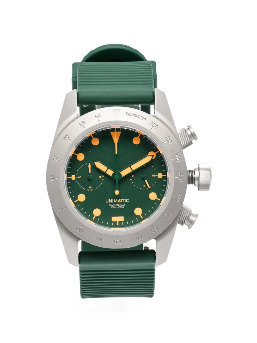 unimatic x Automobili Amos Tre U3FB-AAG 40mm watch - Verde