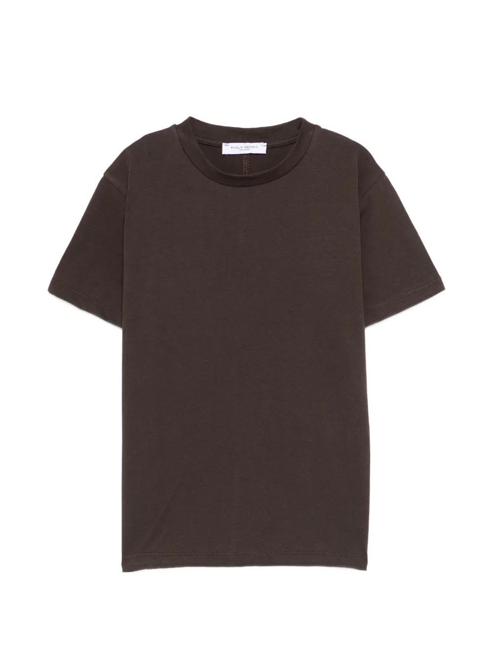 Paolo Pecora Kids crew-neck T-shirt - Marrone