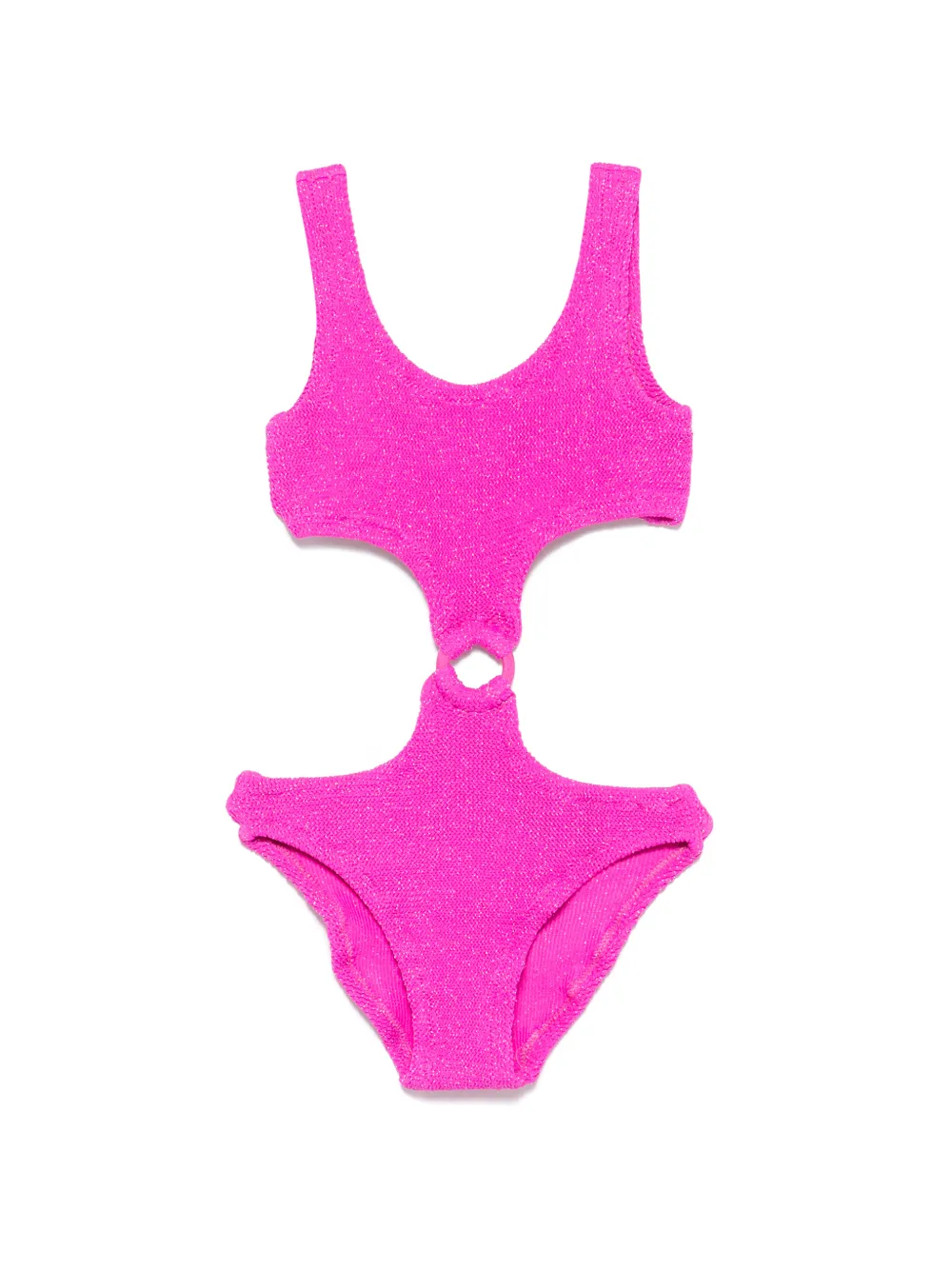 MC2 Saint Barth Kids Laurel ring-detail swimsuit - Rosa