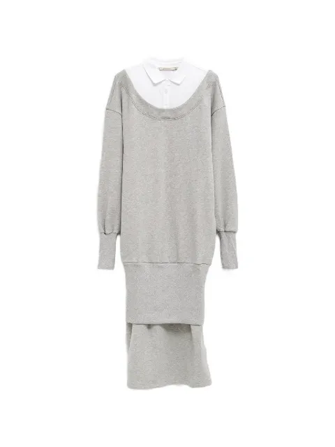 Paloma Wool Belda layered-design long-sleeve dress