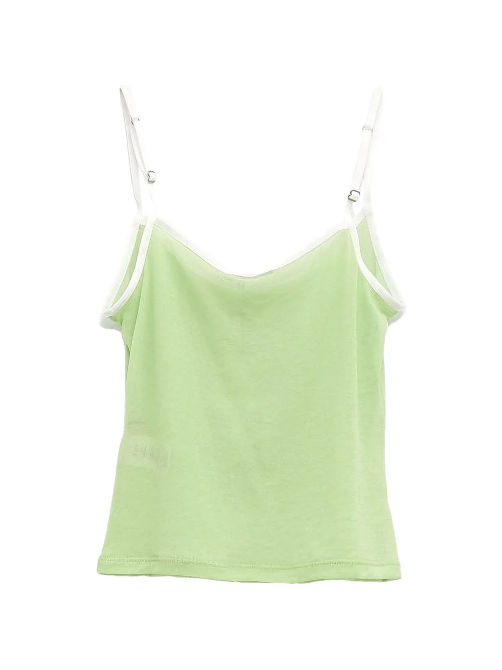 Paloma Wool Nasem contrast-trim camisole top - Verde