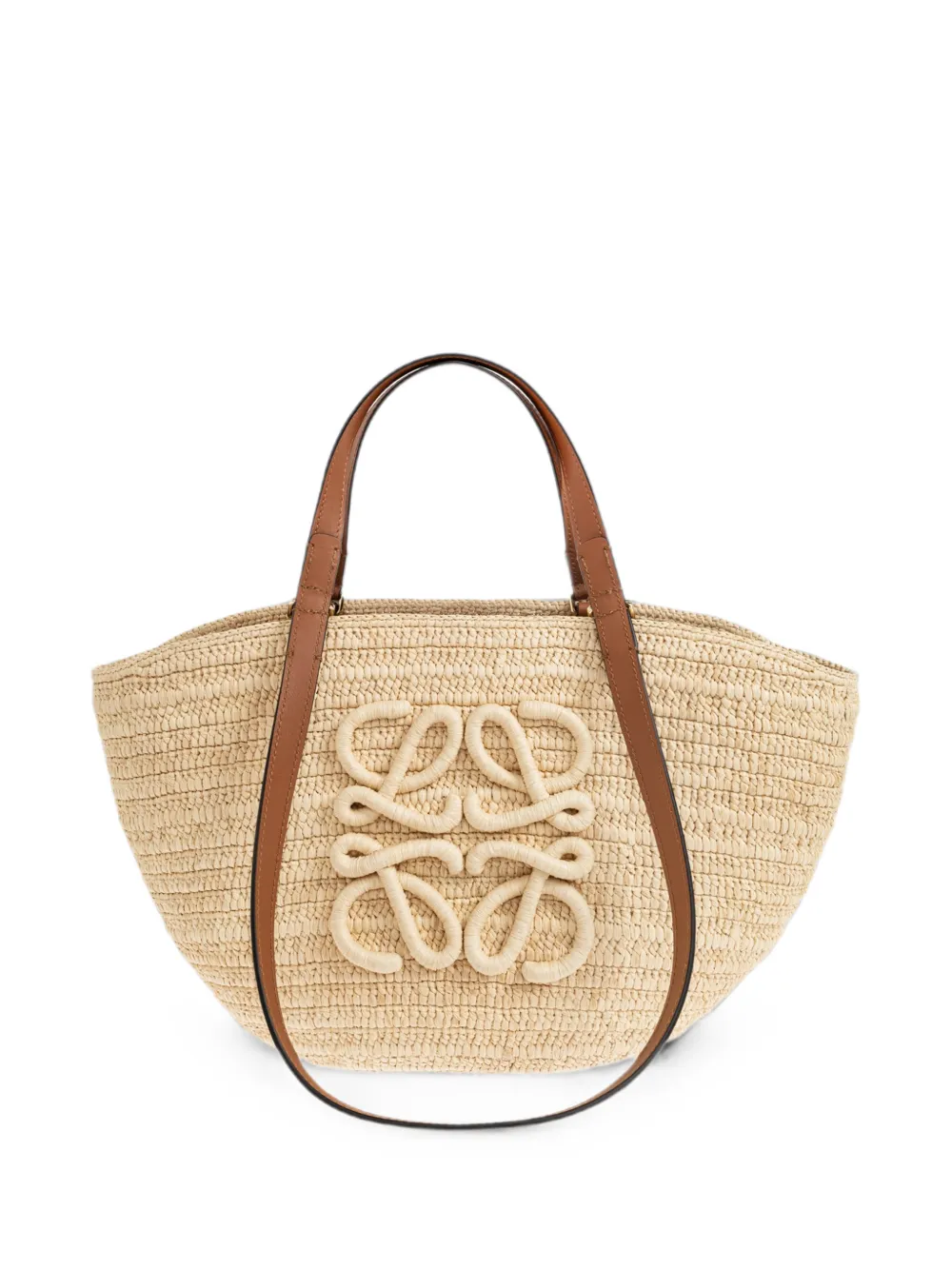 LOEWE medium Eclipse basket shoulder bag - Nude
