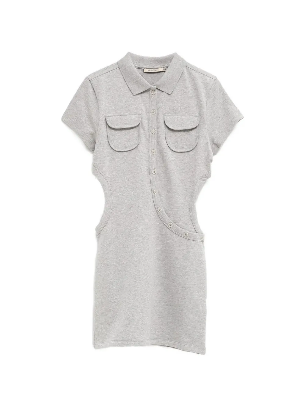 Paloma Wool Susana cut-out button-up dress - Grigio