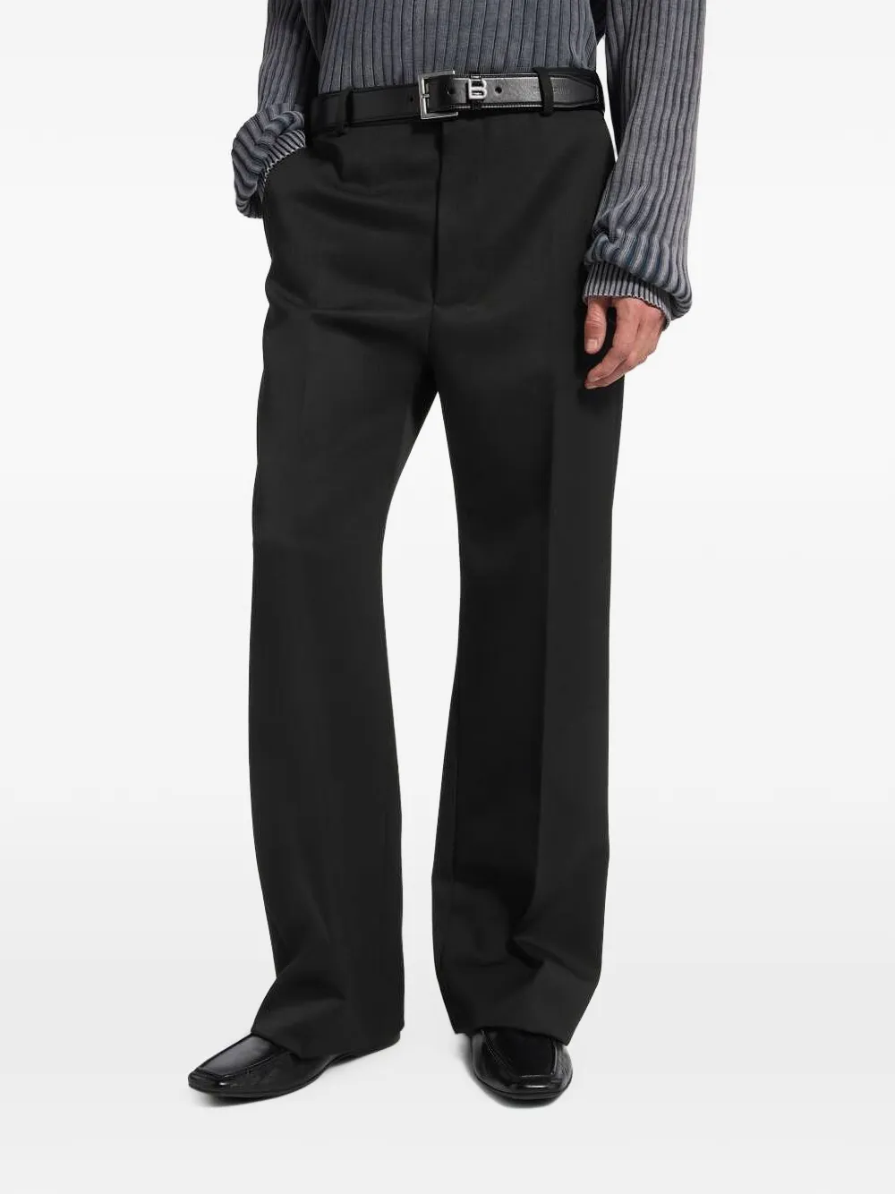 Balenciaga Gerafelde chino Zwart