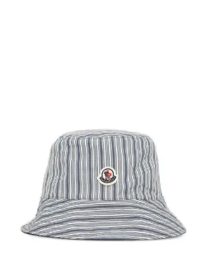 Moncler バケットハット | ブラック | FARFETCH JP