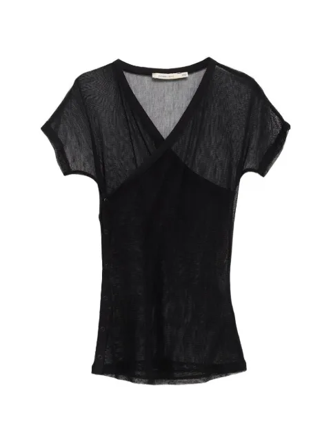 Paloma Wool Olimpia sheer wrap-style t-shirt