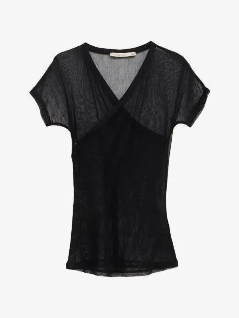 Paloma Wool Olimpia sheer wrap-style t-shirt