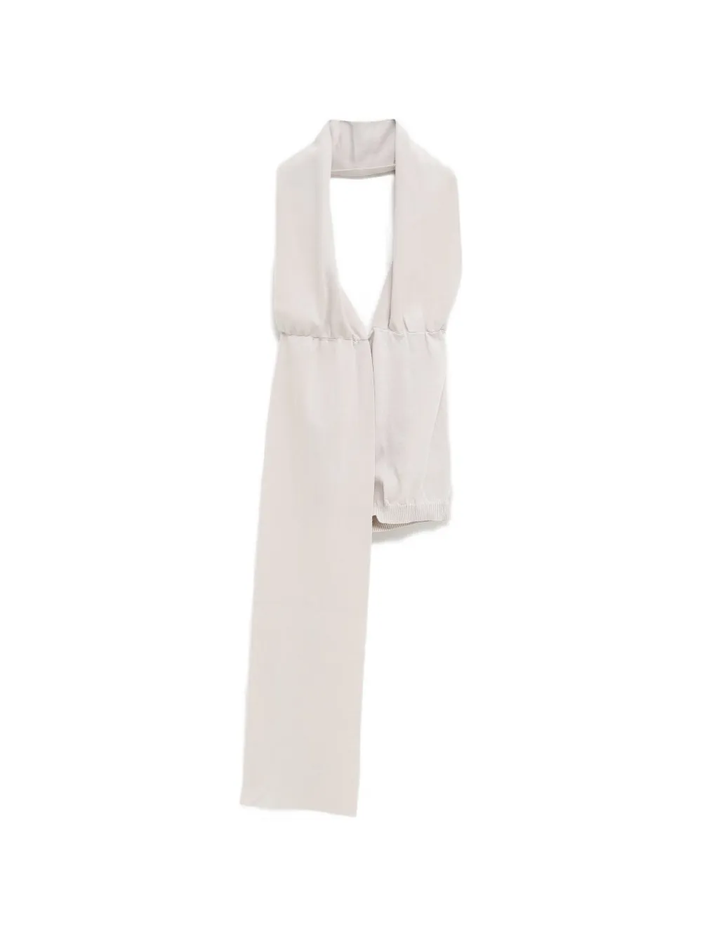 Paloma Wool Nedel halterneck draped top - Nude