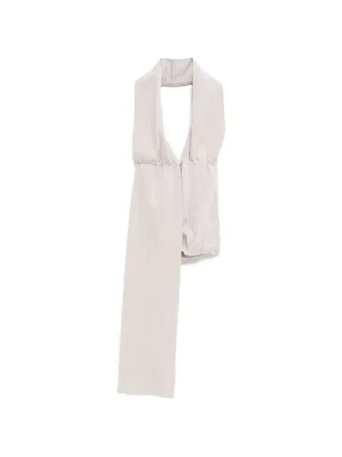 Paloma Wool Nedel halterneck draped top