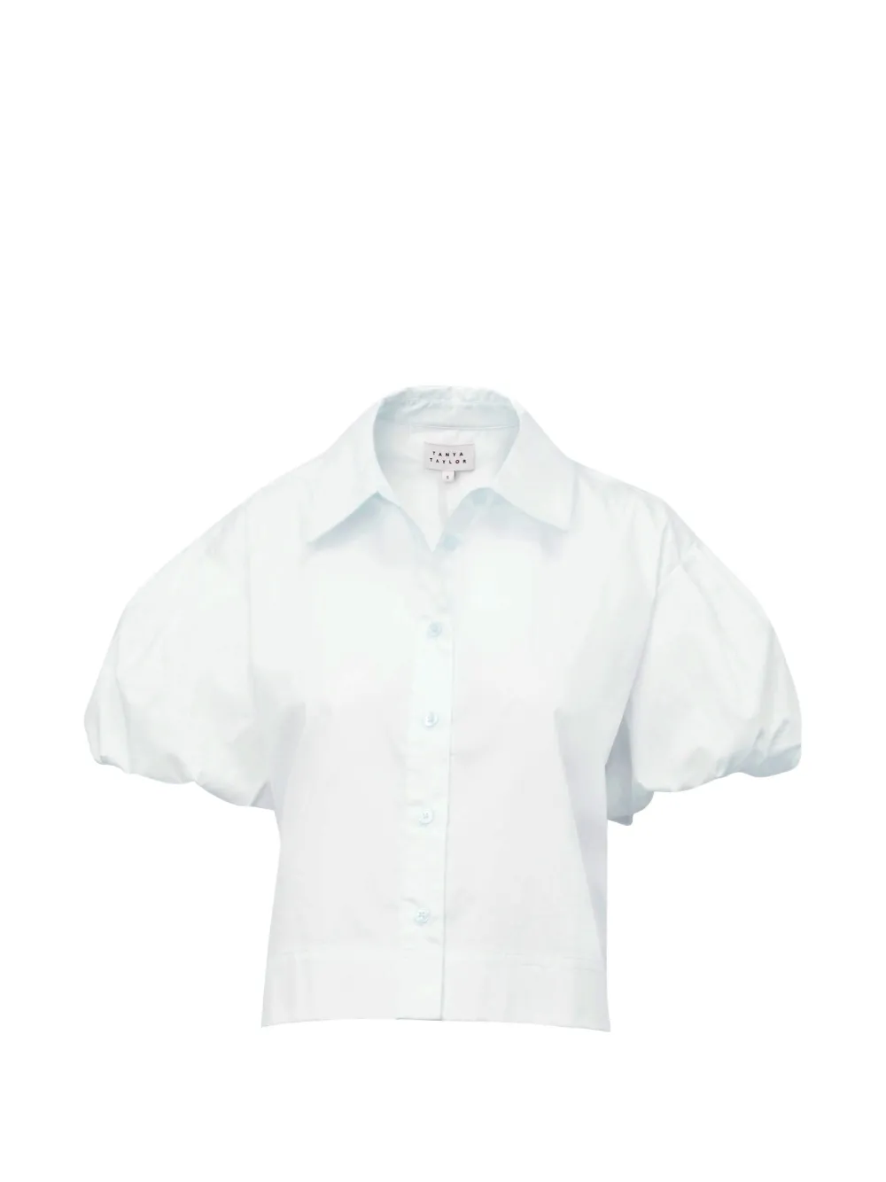 Tanya Taylor Elza puff-sleeve top - Weiß