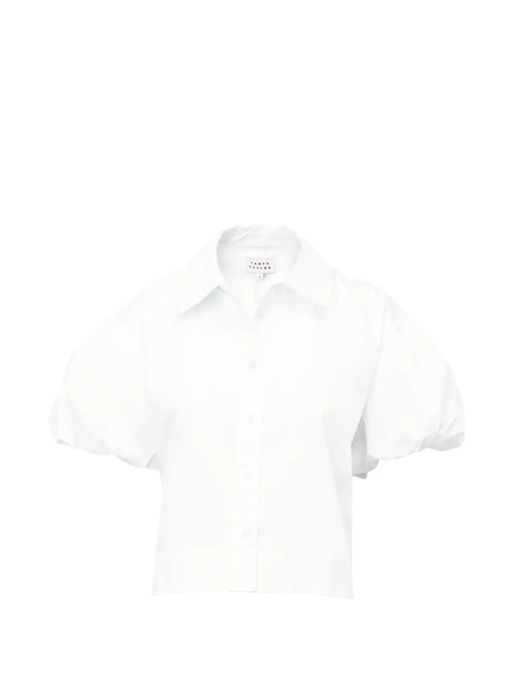 Tanya Taylor Elza puff-sleeve top - Weiß