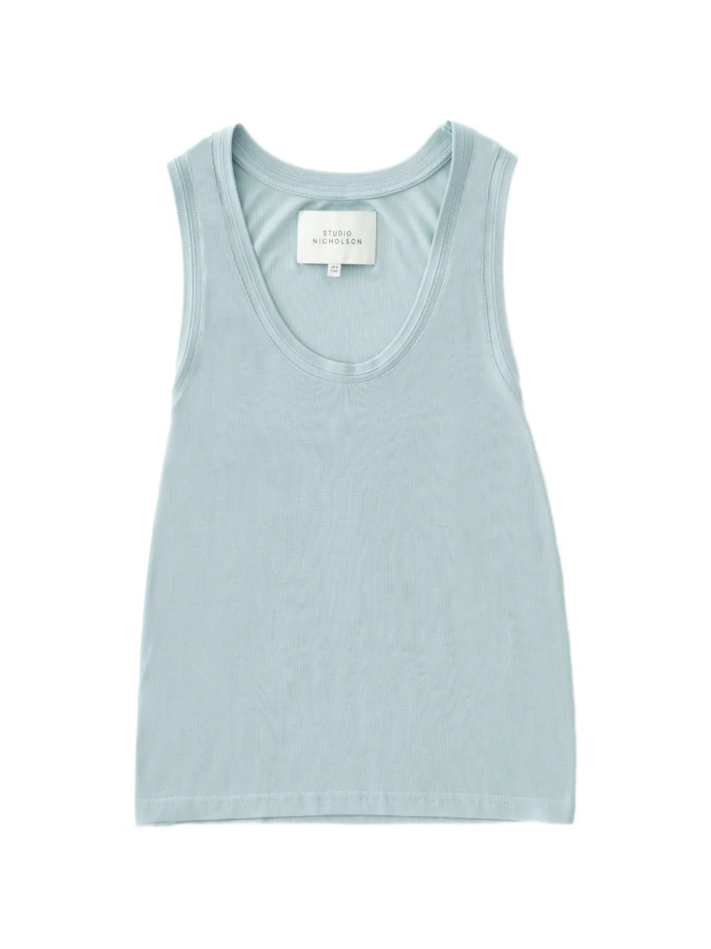 Studio Nicholson Votan scoop-neck vest - Blu
