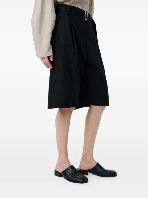 Studio Nicholson Creon belted pleated shorts