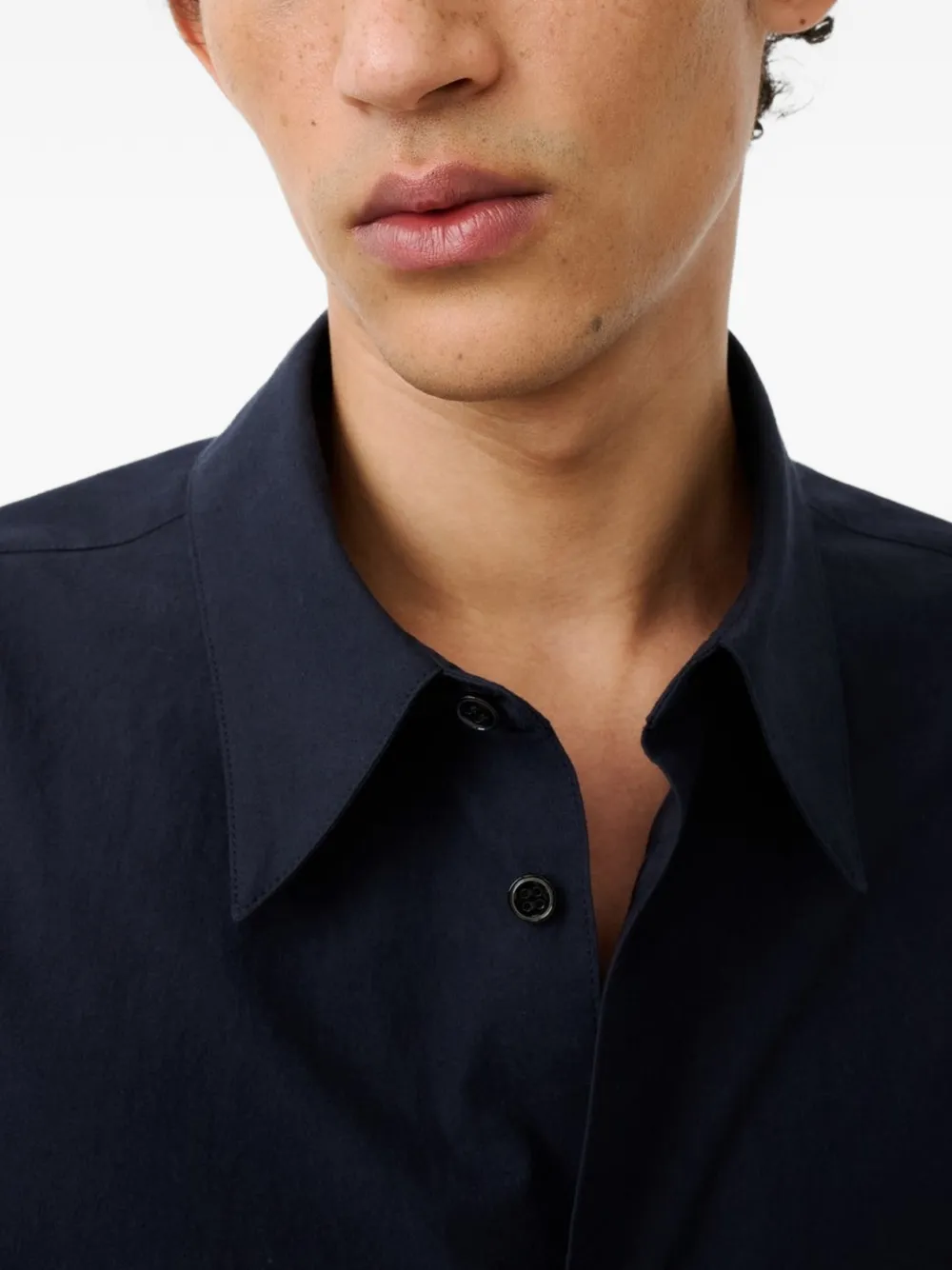 Studio Nicholson point-collar Shirt | Blue | FARFETCH