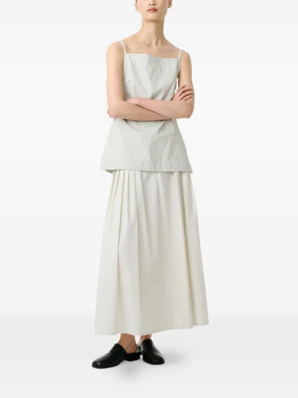 Studio Nicholson Agat Skirt | White | FARFETCH ZA