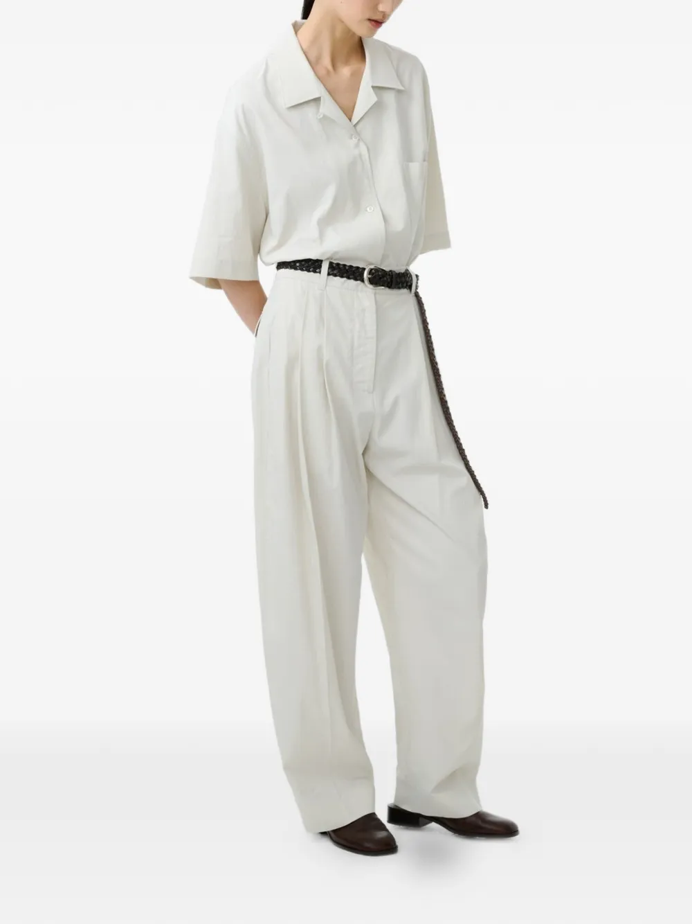  Studio Nicholson Acuna Trousers - White 
