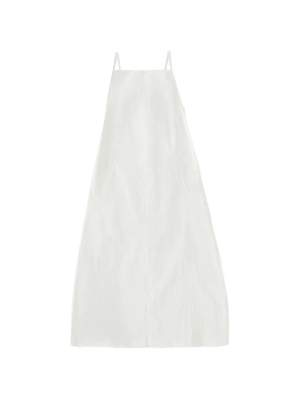 Studio Nicholson Chrono tie shoulder A-line dress - Grigio