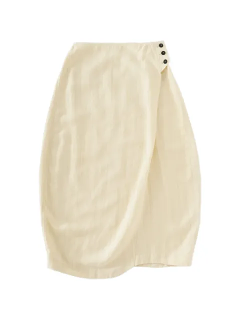 Studio Nicholson Bryde button patch pocket skirt