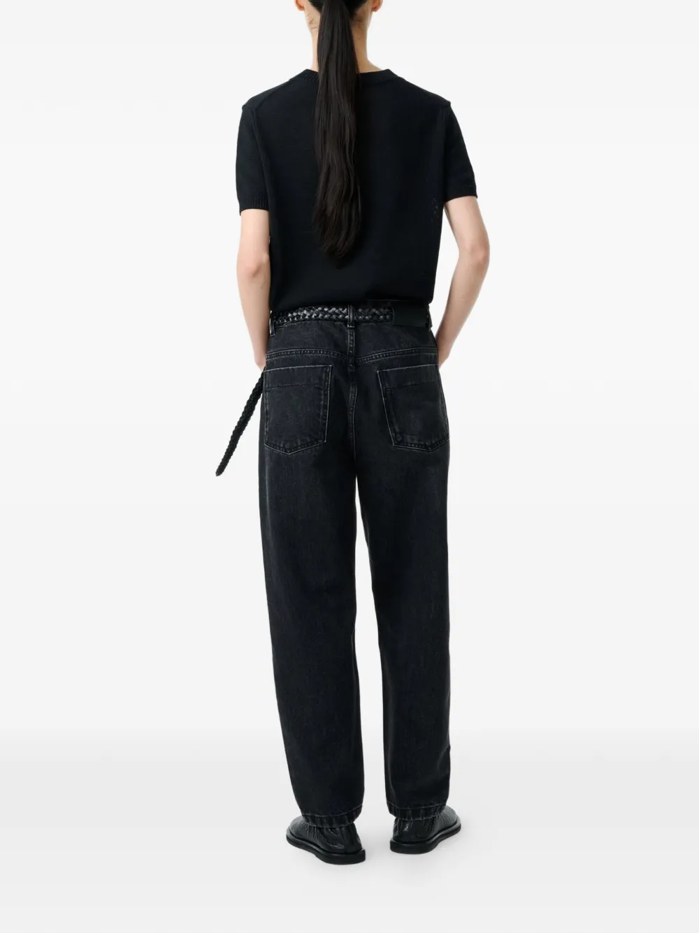 Studio Nicholson Jura jeans met vijf zakken Zwart