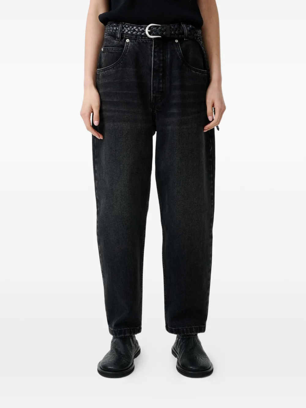 Studio Nicholson Jura jeans met vijf zakken Zwart
